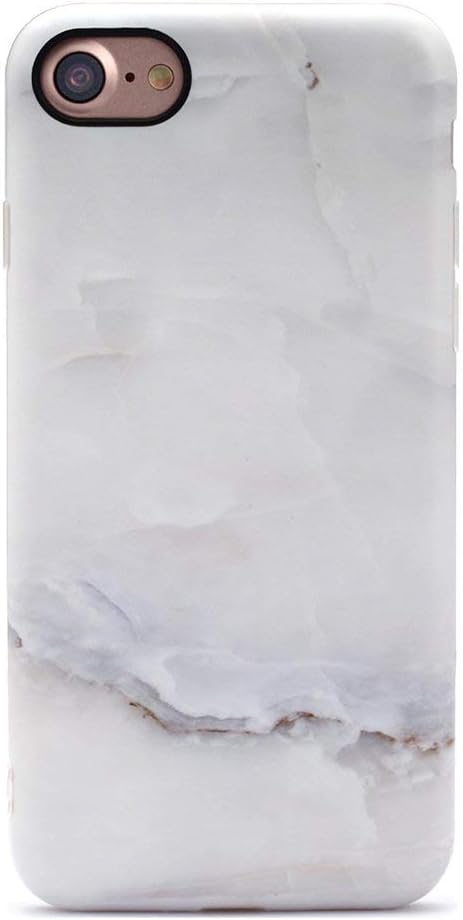 GOLINK iPhone 7 4.7 inch Case/iPhone 8 Case, Slim-Fit Anti-Scratch Shock Proof Anti-Finger Print Flexible TPU Gel Case for iPhone 7/iPhone 8 - Jade Marble