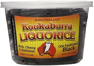 Kookaburra Liquorice Tub, Black, 12 Ounce