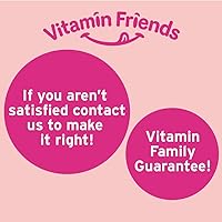 Vista 9 de Vitamin Friends - Multivitamínico vegano y hierro para niños - Gomitas de apoyo nutricional diario con fumarato ferroso, complejo B, vitamina C