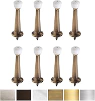 Vista 13 de Liberty Tope de puerta Premium de metal sólido rígido cepillado de 3 pulgadas (latón antiguo, 1 paquete)