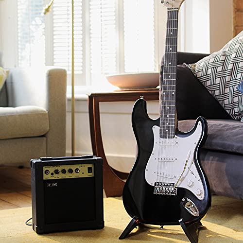 3rd Avenue XF Pack guitare électrique 4/4 taille standard avec ampli 10 W, accordeur numérique, jack, stand, housse de… - Les Beatles, Paul McCartney, John Lennon, RIngo Starr, George Harrison 3rd Avenue XF Pack guitare électrique 4/4 taille standard avec ampli 10 W, accordeur numérique, jack, stand, housse de… – Image 7