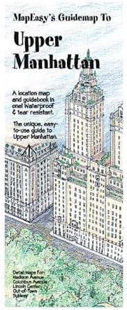 Map Easy Upper Manhattan, NY Hardcover – February 16, 2009