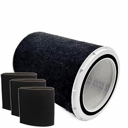 Filters Compatible with Germ® Guardian  Air Purifer HEPA Replacement Filter Model: AP5800W(HEPA H13+ 4 Charcoal Pre-Filter Wraps) - Slirceods FLT5800