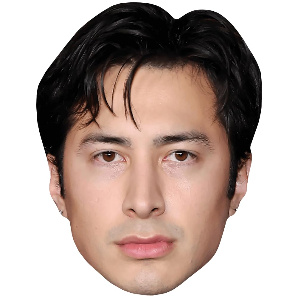 Celebrity Cutouts Lifelike Hudson Williams (Serious) Big Head. Larger Than Life Mask.