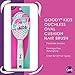 Goody Kids Hair Brush, Oval Cushion - Flex Glide Bristle for Messy Hair Without Snags or Pulls - For All Hair Types - Pain-Free Hair Accessories for Men, Women, Boys, and Girls