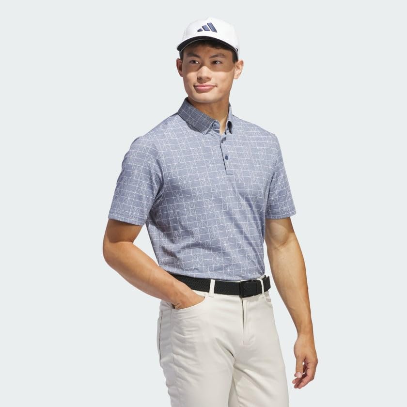 adidas Men's Go-to Novelty Golf Polo Shirt4