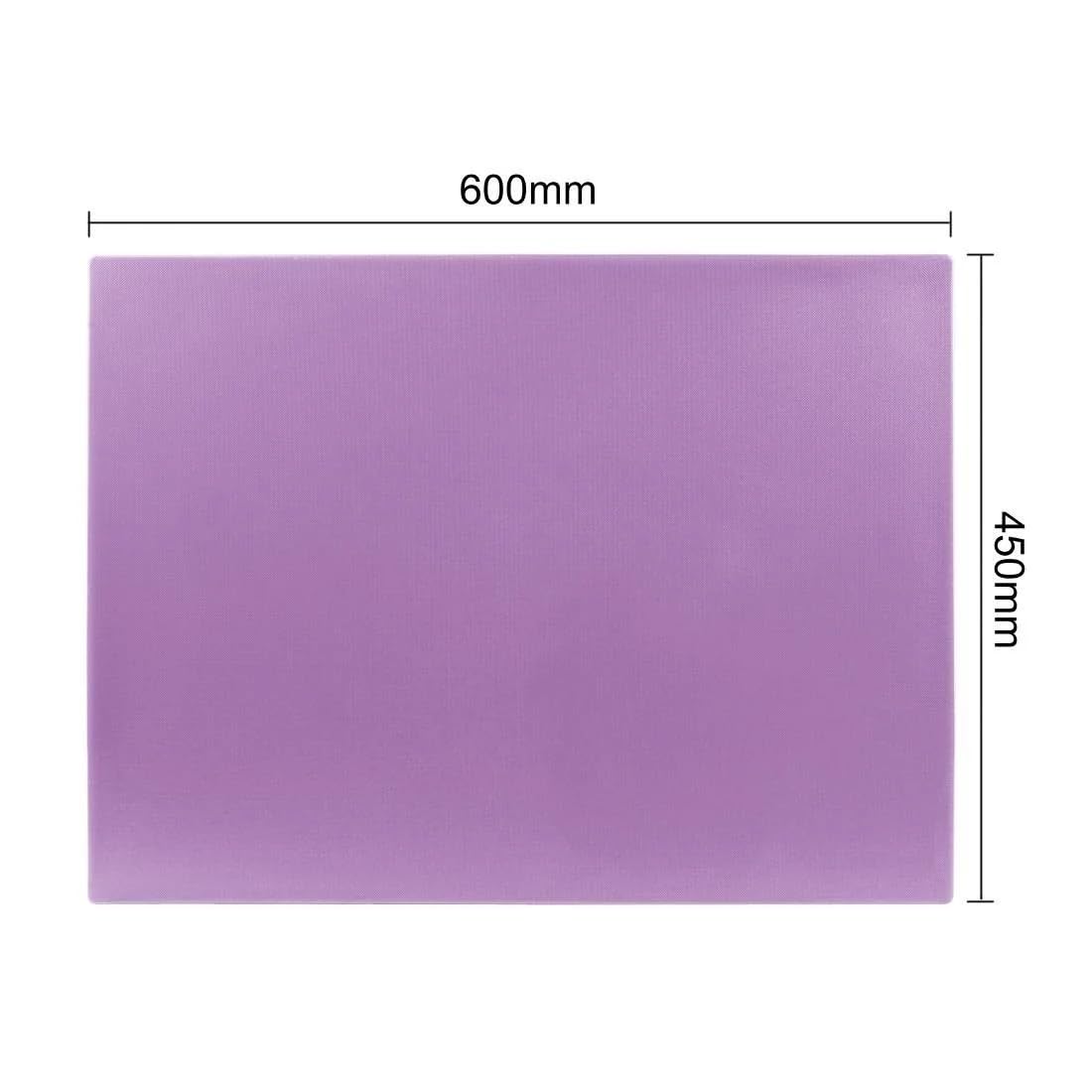 Hygiplas Tagliere a bassa densità, viola, 600 x 450 x 20 mm