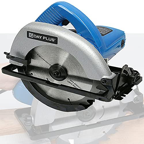 Power Saw Tools - Circular Saw/Wood Saw/Table Saw/Metal Saw for Woodworking, to Cut Wood/Logs/Metel/Plastic, 900W Electric Saw with Speed 4700RPM, Adjustable Cutting Angle Depth Sawing Machine