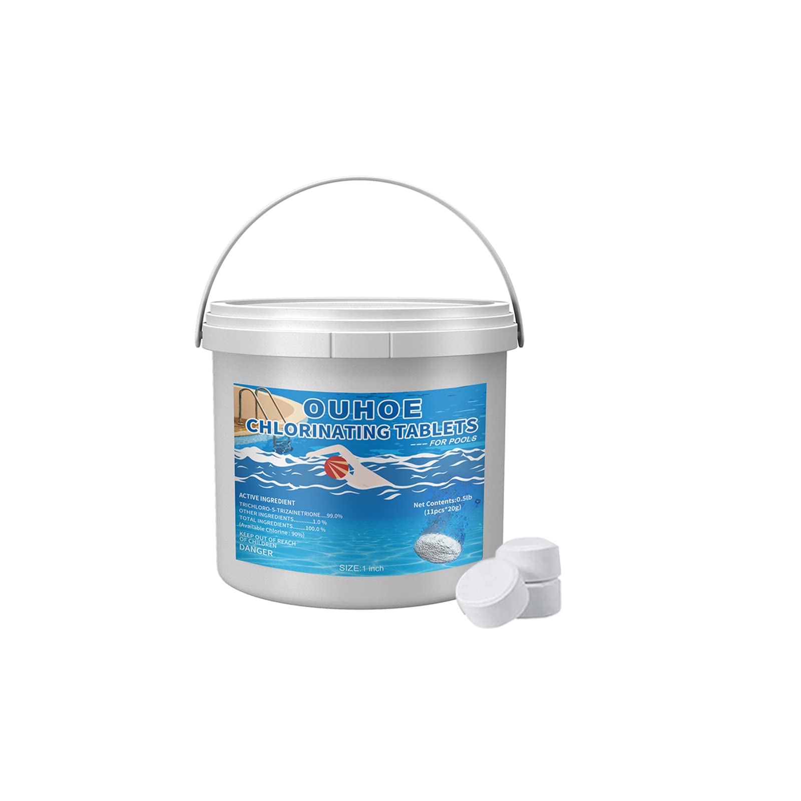Buy Pool Chlorine s, 1lb 2 lb 4lb Pool Chlorine Tab Swimming Pool