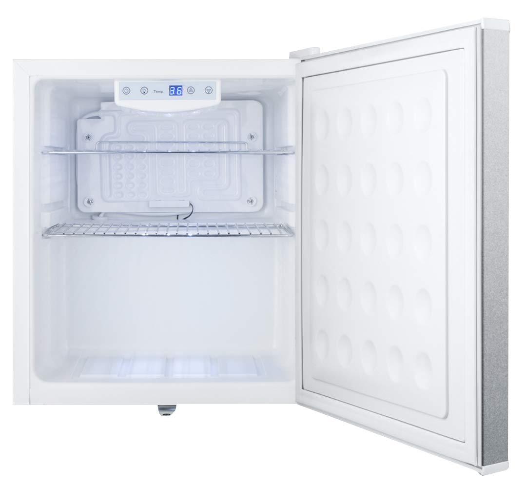 Summit Appliance FFAR25L7BISS Commercial 17" Wide Compact Built-In All-Refrigerator, Factory-installed Lock. 1.7 cu.ft Capacity, LED Lighting, Digital Thermostat, Automatic Defrost, Sealed Back on Fridge.com