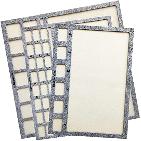 hobbyworker The Bead Mat 3 Pcs Set(S/M/L) Soft Perfect Stable,Surface Flocking with Centimeter Scale for Jewelry Making Beading Supplies Cover