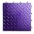 RaceDeck Diamond Plate Design, Durable Interlocking Modular Garage Flooring Tile (24 Pack), Purple