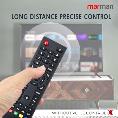 Image of marman Compatible with Thomson Tv Remote Non Voice Command and Without Google Assistant Suitable for Smart LED LCD Television - Match Exactly with Existing Remote Key by Key for Better Performance