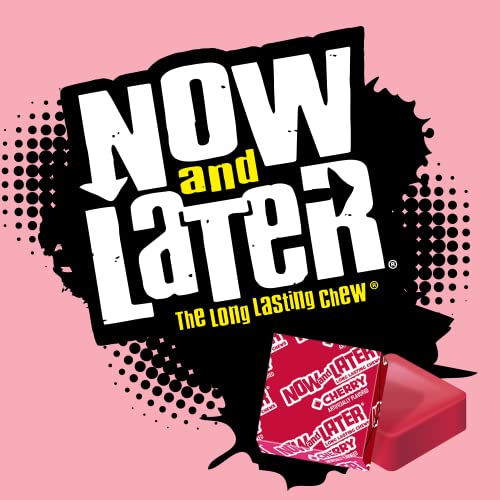 Now And Later Candy, Cherry, 0.93Ounce Bars (Pack Of 24) #TOP5