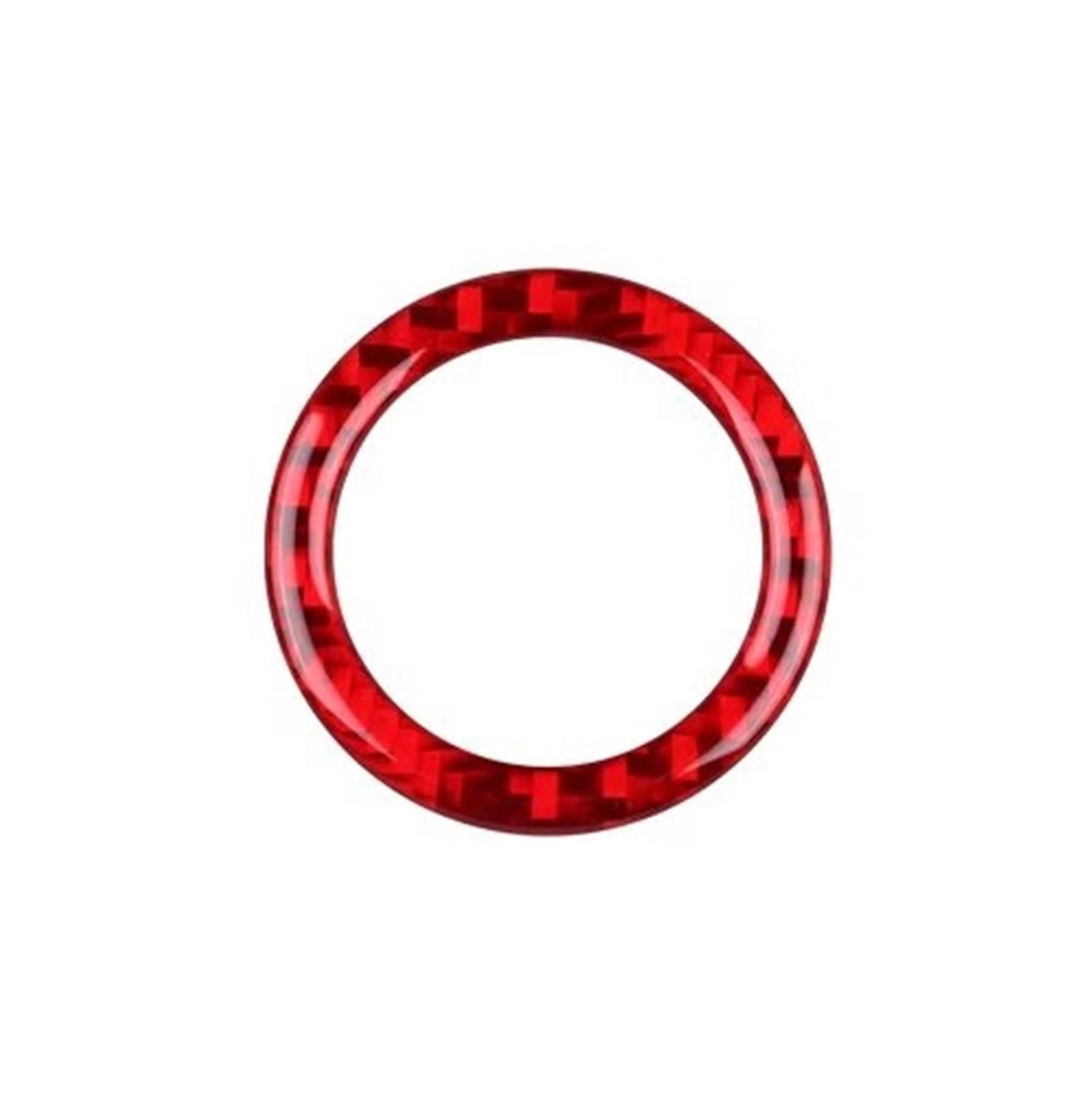 Stickers Inner for Tesla for Model for Y Juniper 2025 for 3 Highland 2024 Real Soft Carbon Fiber Sticker Car Trunk Switch Button Interior Trim(Red Carbon)