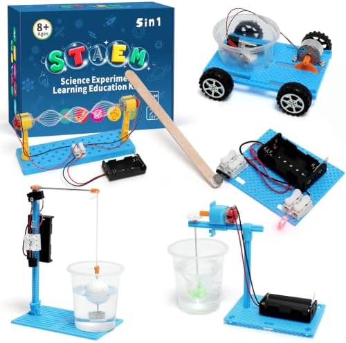 Experimente für Kinder 8+, Elektronik Bausatz, Elektrobaukasten für Kinder | STEM Chemie Physik, Elektronik Baukasten, Bausatz Kinder, Spielzeug Geschenke ab 8 9 10 11 12 13 14 Jah