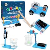 ADUSRIZ STEM Toys Age 8+, Engineering Science Experiments Kit for Kids 8-14