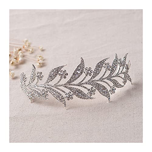 Joyería para la cabeza de novia y coronas de cristal para regalo
