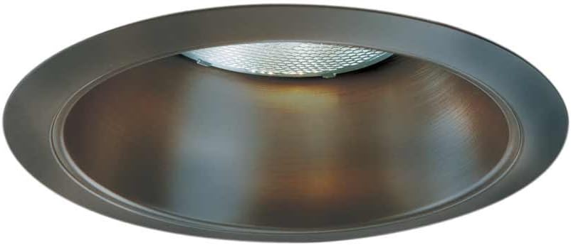 Halo Recessed 426RG 6-Inch Trim with Residential Gold Reflector Cone, White