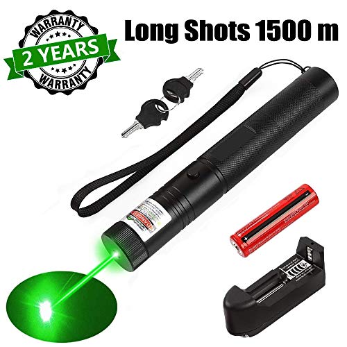 Sandeye Green Light Pointer High Power Visible Beam with Adjustable Focus for Hunting