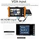IP-Kameratester K15-CADHS CCTV-Tester 7-Zoll-IPS-Touchscreen 8K-IP-Kamera 8MP AHD CVI TVI SDI CVBS-Test VGA- und HDMI-Eingang Unterstützung SFP Optische Modulanschlüsse Unterstützung POE PTZ RS485