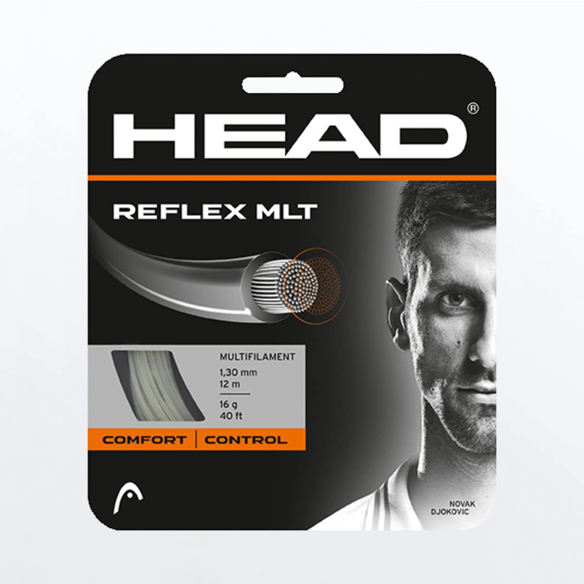 Reflex MLT Multifilament Tennis String, 17g / 1.25mm (2 Sets)