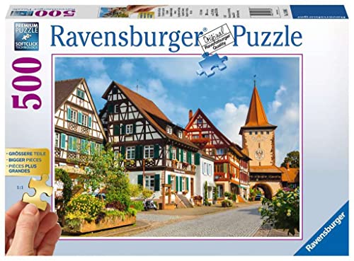 Ravensburger Puzzle 13686 - Gengenbach im Kinzigtal - 500 Teile Puzzle für Erwachsene und Kinder ab 10 Jahren, Puzzle mit größeren Teilen Ravensburger Puzzle 13686 - Gengenbach im Kinzigtal - 500 Teile Puzzle für Erwachsene und Kinder ab 10 Jahren, Puzzle mit größeren Teilen