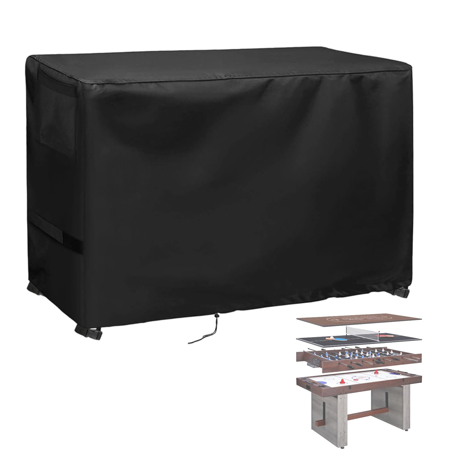 55" Multi-Game Table Dust Cover for Scpoloco 4-in-1 Combo Gaming Table Set โ image 1