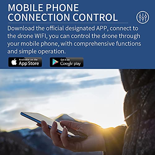 WECDS Faltbare Drohne, mit 4K-Kamera, Quadcopter, Flugzeit von 22 Minuten, bürstenloser Motor, Follow Me, automatischer… – Bild 6