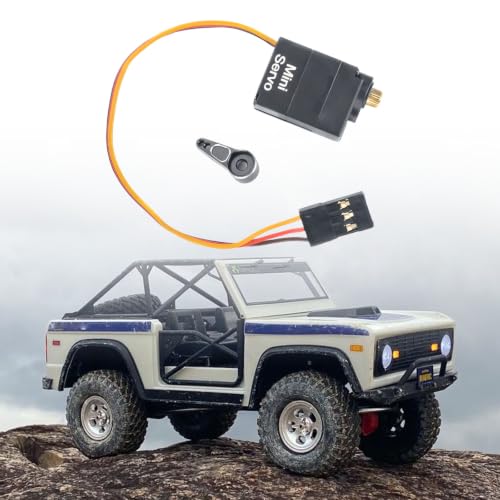 Servomotor de dirección de 3 cables para camión sobre orugas RC mini 6