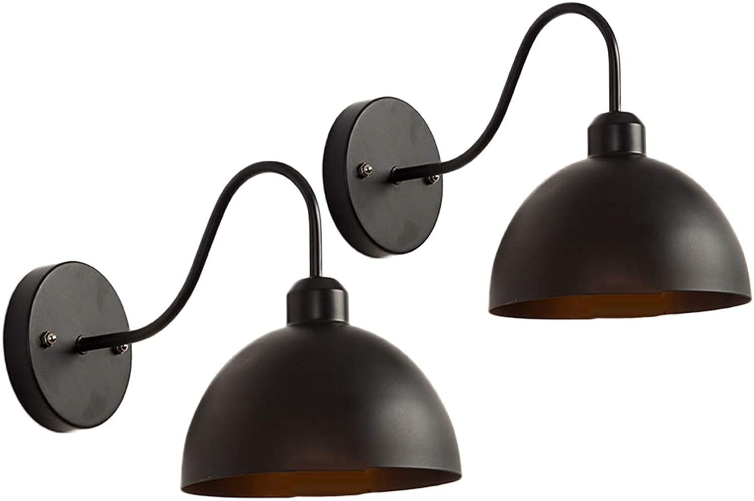KXEcoLife Wall sconce lights 2 Pack Retro Cordless Light LED Battery Remote Control Indoor Vintage Dimmable Decor Lighting Fixture for Balcony Aisle Bedroom