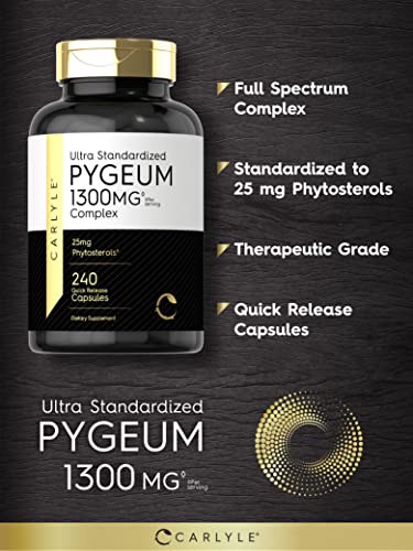 Carlyle Pygeum Africanum Bark Extract Supplement #TOP18