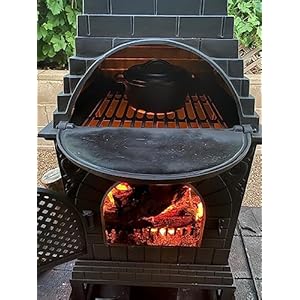 Theblueroostercasitagrillchimineaoutdoorfireplacewoodburningfirepitandpizzaoven Urban Country Home Decor The blue rooster casita grill chiminea outdoor fireplace wood burning firepit and pizza oven urban country home decor