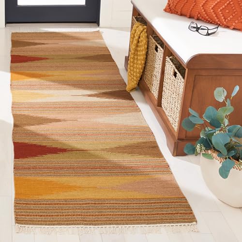 SAFAVIEH Kilim Collection Runner Rug - 2'3" x 8', Natural