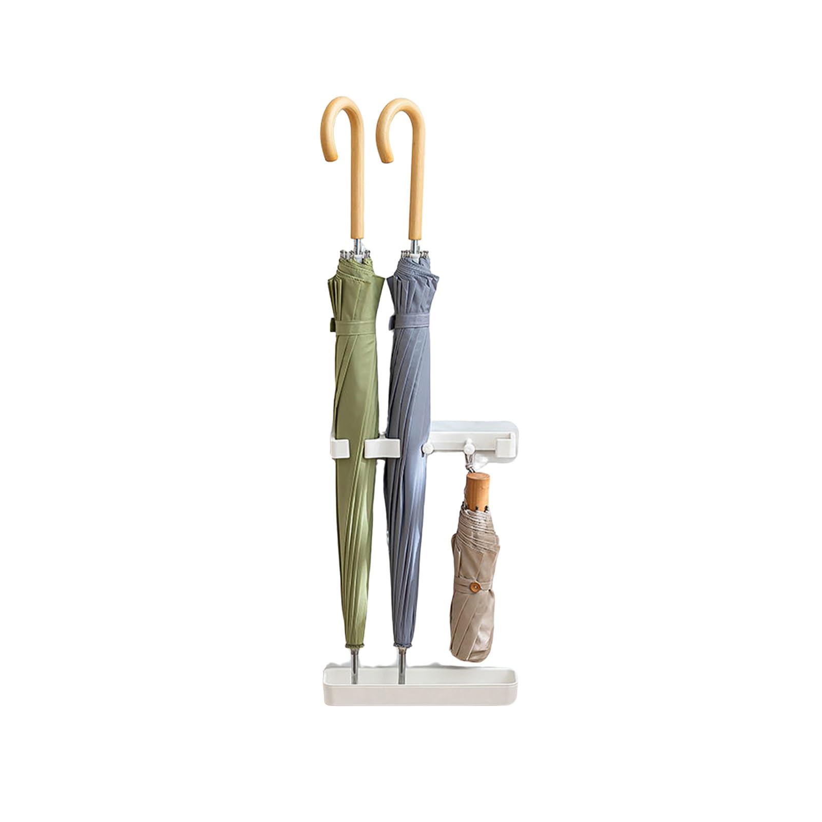 BHFPFZA Adjustable Wall-Mounted Umbrella Stand, Freestanding Indoor Umbrella Holder, Space-Saving for Home & Office, Stylish Umbrella Storage Solution.