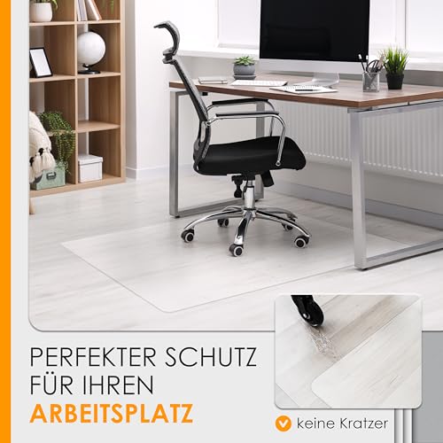 Tapis de chaise de bureau robuste pour espace de télétravail à la maison