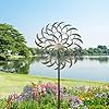 Amazon.com: Viveta Large Outdoor Wind Spinner,21 * 85 inches Metal Wind ...