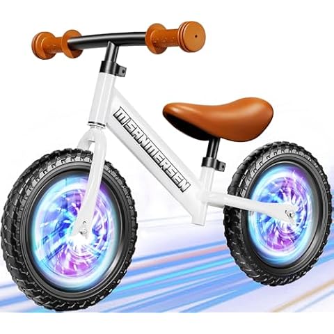 M SANMERSEN Colorful Lighting Balance Bike Cover