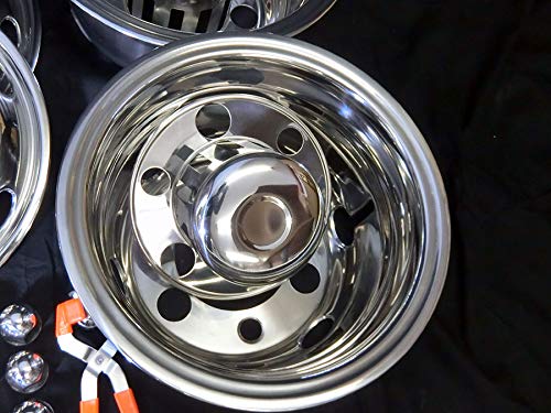 Amazon | トラック用 メッキ/ホイールライナー 17.5インチ 6穴 127