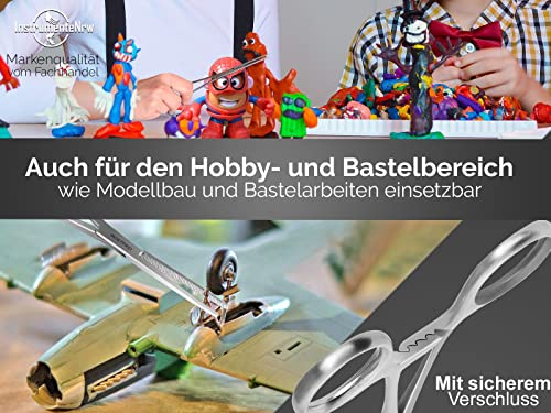 Foto von Schraubzwinge Hobby-Klemme 18 cm feine Innenverzahnte gerade Klemmzange