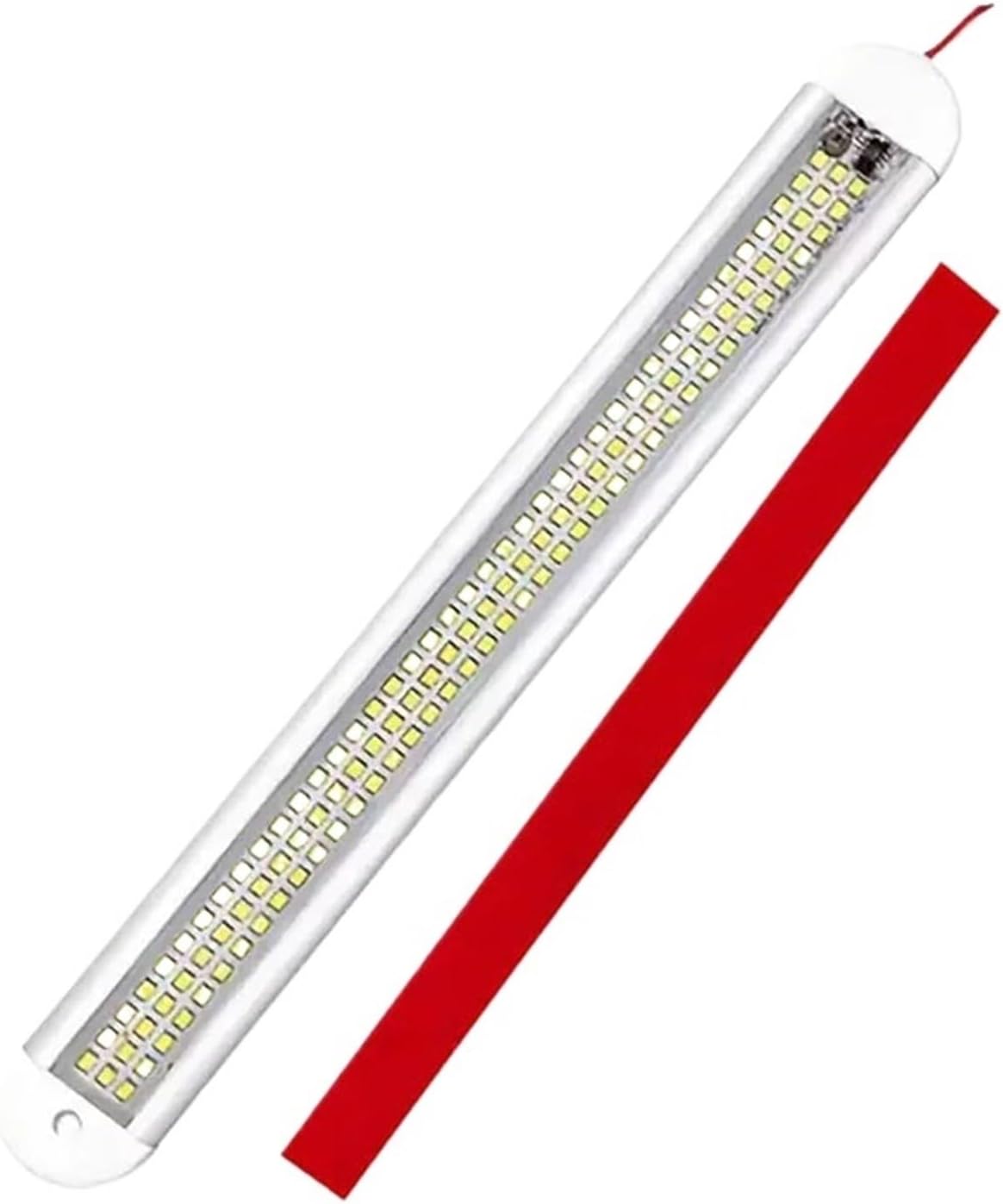 1PC 120LEDs Car Interior Light Bar 24V Dome Light With Switch Cargo Trailers Trucks Camper Boats RVs Interior Lighting(Car reading light)