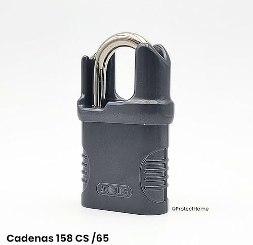 Miniatura 6 de ABU15865CS 158CS65 - Candado de combinación de grillete cerrado de 2.559 in (5 dígitos)