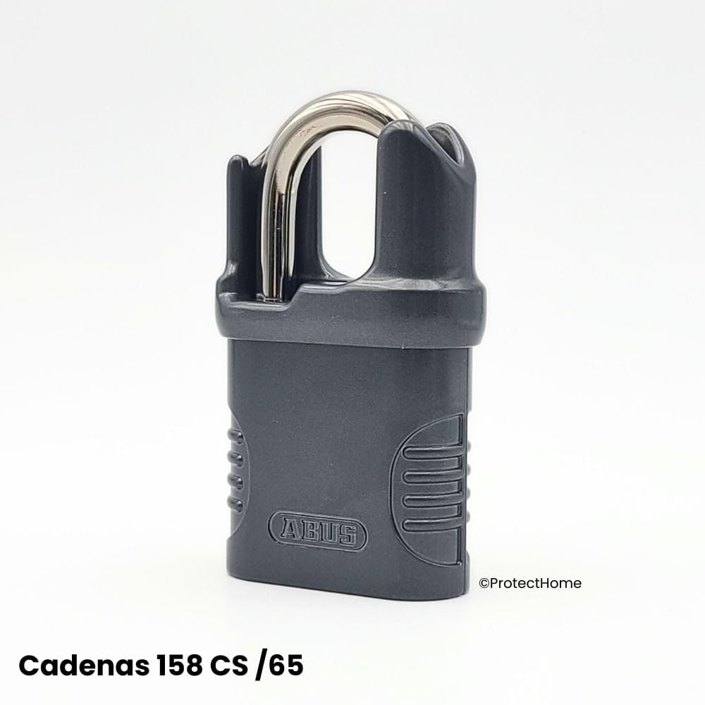 ABU15865CS Kombinations-Vorhängeschloss 158CS/65 mit geschlossenem Bügel, 65 mm (5 Ziffern)