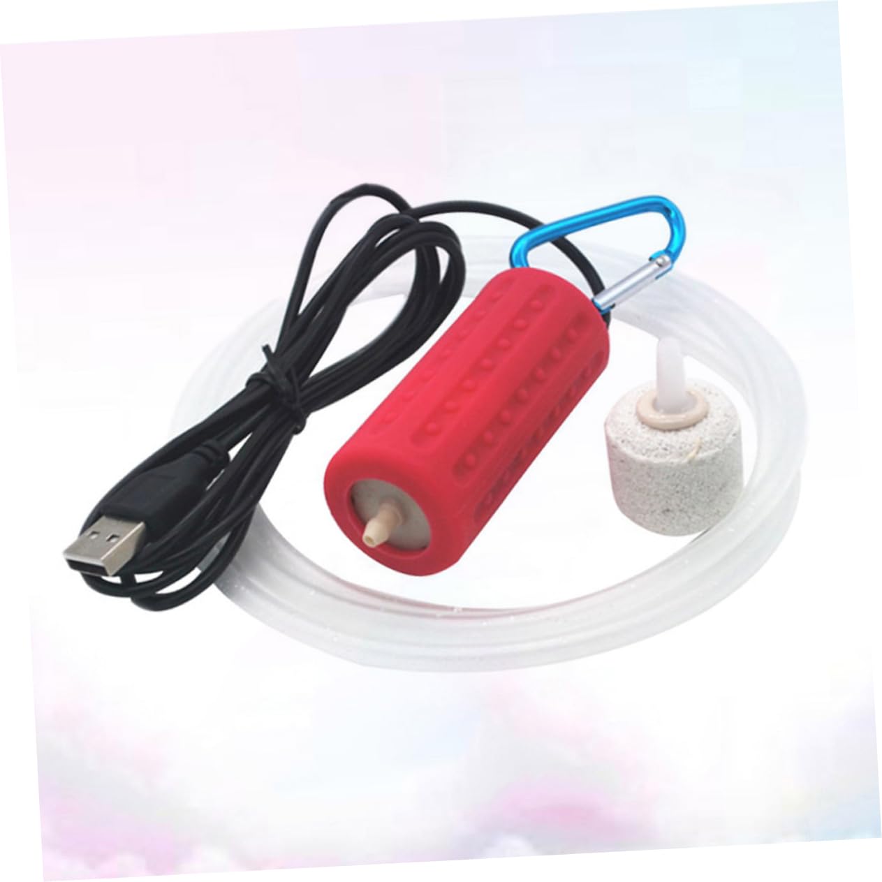 2 Uds De Estanque De Estanque De Agua De Oxígeno Hidropónico De Aire De Acuario De Agua De Pesca