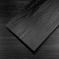 Biyoee 12-Pack 18 Sq. Ft Peel and Stick Floor Tiles,Black Vinyl Flooring Wood Plank,Self-Adhesive Waterproof for Bedroom, Kitchen, Living Room Home Decor