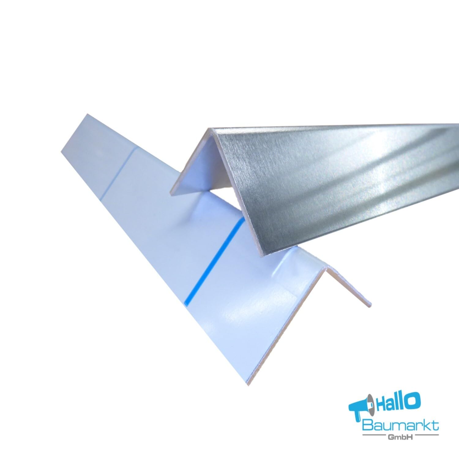 Aluwinkel, Stärke 2,0mm, Länge 1000mm, Schenkel-Innenmaße 200mm x 50mm| 103 weitere Größen und 4 verschiedene Materialstärken auswählbar |