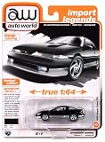 Auto World 64452 Import Legends 1:64 1990 Eagle Talon TSI Series B Black
