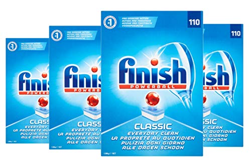 Preisvergleich Produktbild 4 x Finish-Spülmaschinentabletten Original 110er / 4er Pack