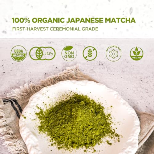 Té Matcha Orgánico Ceremonial en Pack de 2 latas 30gr miniatura 4