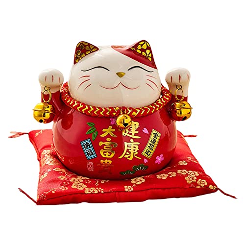 Maneki Neko Tirelire en forme de chat porte-bonheur